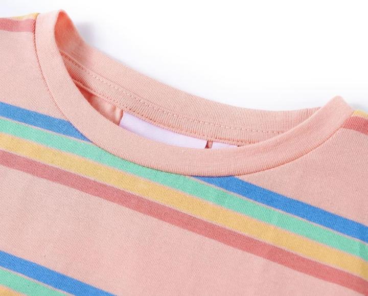 Produktbild VidaXL Kinder-T-Shirt Pfirsichrosa 116,Material: 95 % Baumwolle. 5 (116)