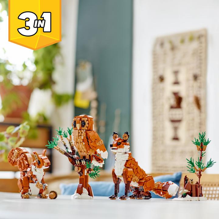 Produktbild LEGO Waldtiere: Rotfuchs (31154, LEGO Creator Expert)
