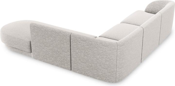 Actual product image Micadoni Right Corner Sofa, "Miley", 6 Seats, 255x248x70Made in Europe (Corner sofa)