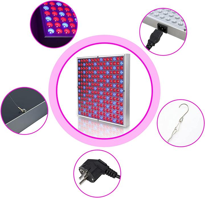 Actual product image Lospitch LED Grow Lamp 15W (LED, 260 V)