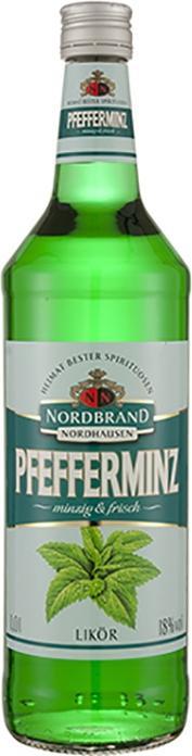 Nordbrand Nordhausen Nordbrand peppermint liqueur from Germany