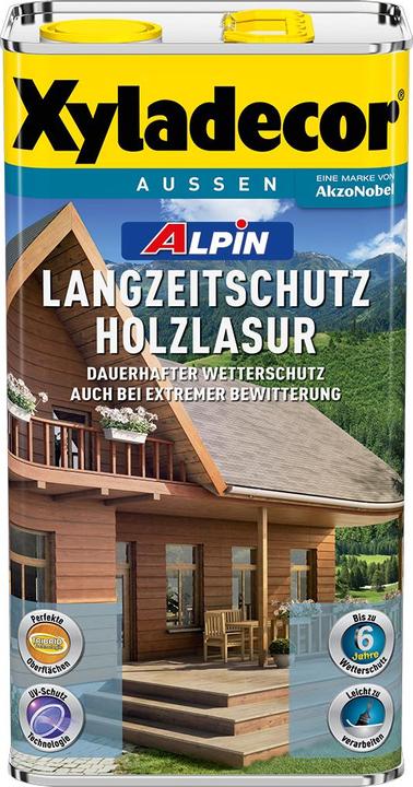 Image du produit Xyladecor Alpin protection longue durée lasure pour bois pin (Pin sylvestre, 1 l)