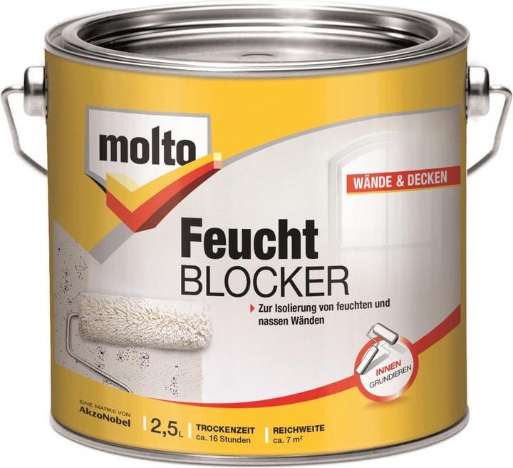 Actual product image Molto Moisture Blocker (White, 2.50 l)