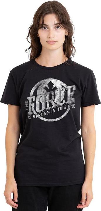 Actual product image Star Wars Unisex Adult The Force Is Strong T-Shirt (M)