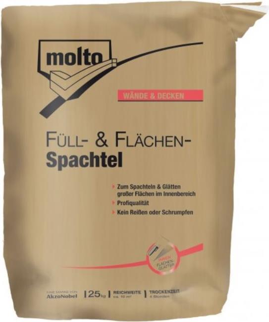 Image du produit Molto Mastic de remplissage et de surface (25000 g)