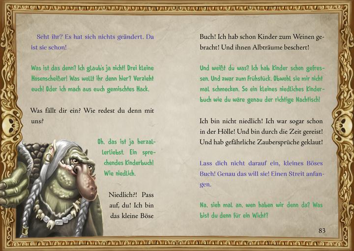 Actual product image Das kleine Böse Buch 5 (Das kleine Böse Buch, Bd. 5) (German, Magnus Myst, 2022)