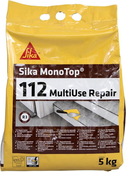 Immagine prodotto Sika MonoTop-112 Riparazione multiuso (5000 g)