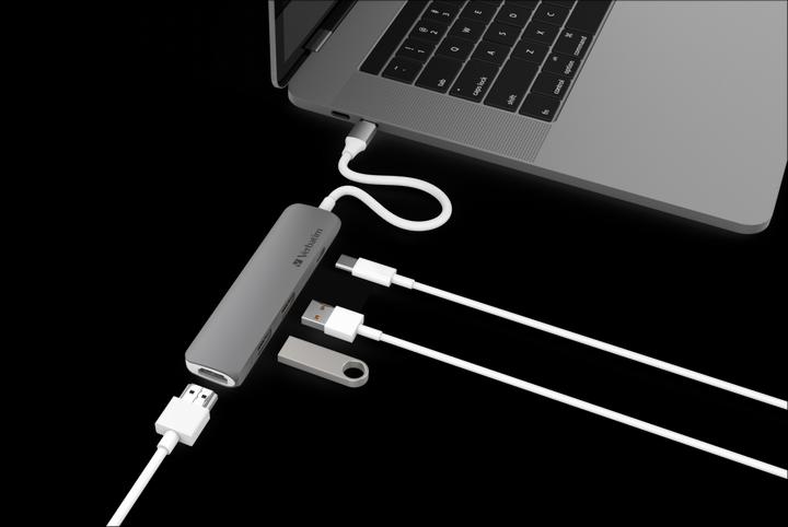 Produktbild Verbatim USB-C Hub with HDMI (USB-C, USB-A, 4 Ports)