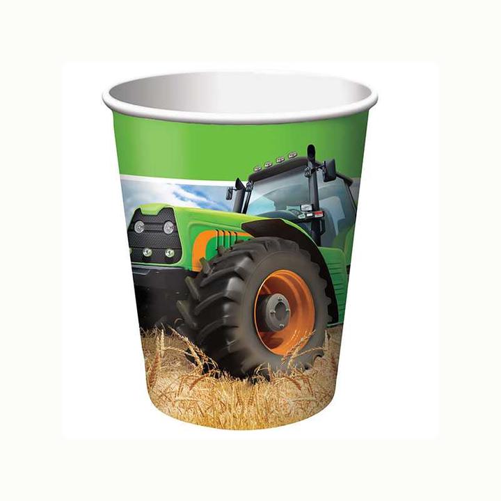 Produktbild Haza Witbaard Traktorbecher, 8 Stück. (8 x)