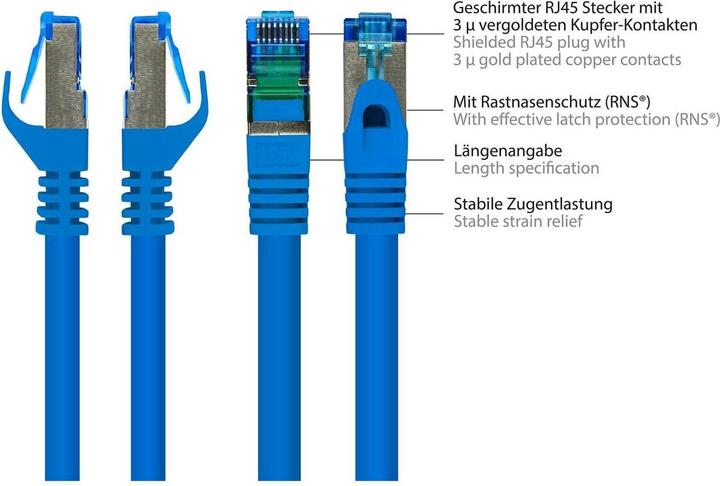 Produktbild Good Connections Alcasa (S/FTP, CAT6a, 15 m)