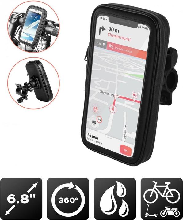 Immagine prodotto Akashi Supporto per bicicletta/moto 4"- 6,8"
