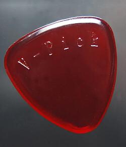 Image du produit V-Picks V-Pick Freakishly Lrg Round Pick rubyred (3 mm)