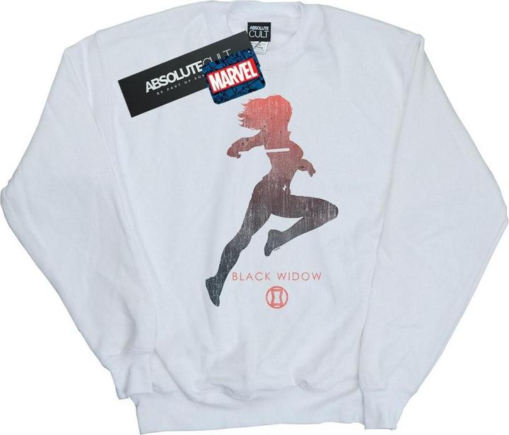 Actual product image Mens Black Widow Silhouette Sweatshirt (XL)