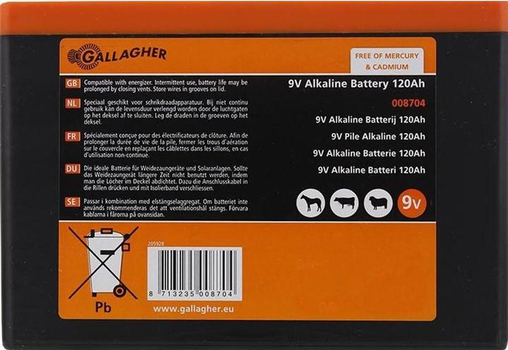 Actual product image Heiniger Battery sèches 120 Ah (1 pcs., 120000 mAh)