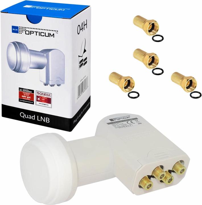 Image du produit Opticum LQP-04H (Quad LNB, 40mm)