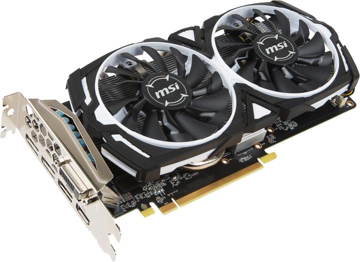 Actual product image MSI Radeon RX 570 ARMOR (8 GB)