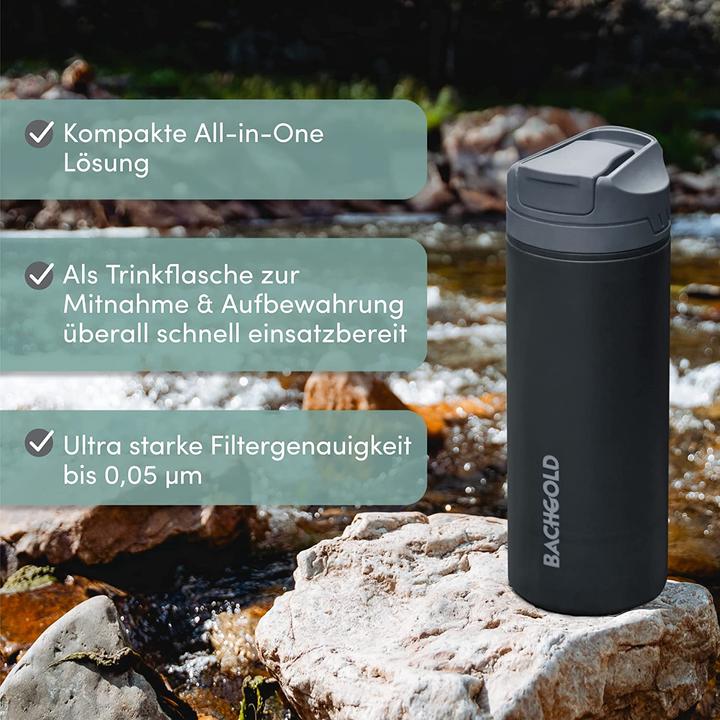 Produktbild Bachgold Wasserfilter Flasche (0.65 l)