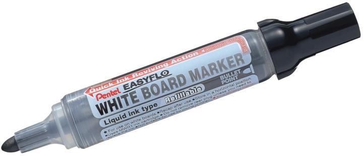 Produktbild Pentel Whiteboard-Marker EASYFLO MW50M, Rundspitze, schwarz (Schwarz, 2.50 mm, 1 x)