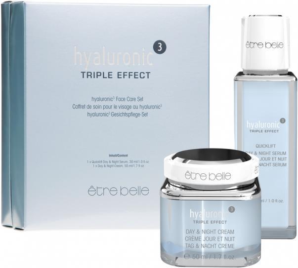 être belle Hyaluronic Triple Effect (Facial care set)