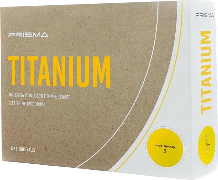 Image du produit Masters Balles de golf Titanium Prisma 12Erpack