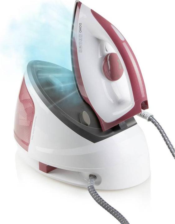 Immagine prodotto Domo DO7114S Stazione stirante a vapore 2200W Rosa, Bianco (2200 W, 120 g/min)