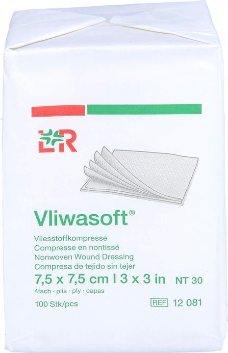 Immagine prodotto Lohmann & Rauscher Vliesstoffkompressen 7.5x7.5cm 4-lagig