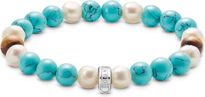 Produktbild Thomas Sabo Bead Armband mit bunten Steinen Silber (15 cm, Silber 925)