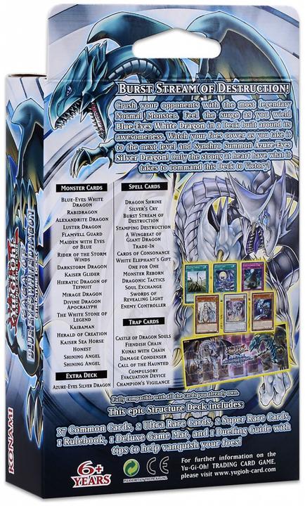 Image du produit Yu-Gi-Oh ! Structure Deck : Blue-Eyes White Dragon -EN- (Anglais, Pont)