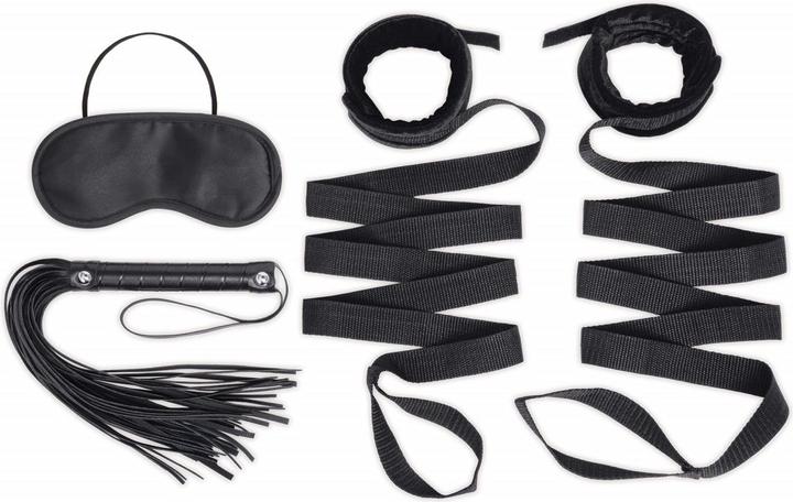 Image du produit Lux Fetish 4 PC Bondage Bed Strap & Flogger Kit