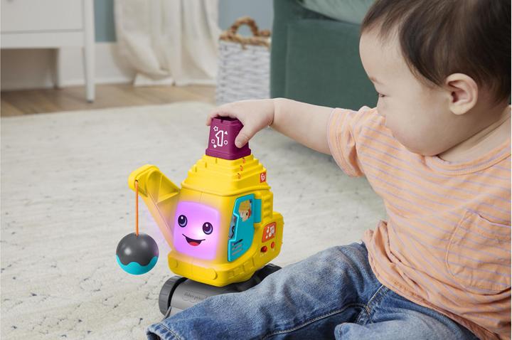 Produktbild Fisher-Price Count & Stack Crane- (D, F, I, E)