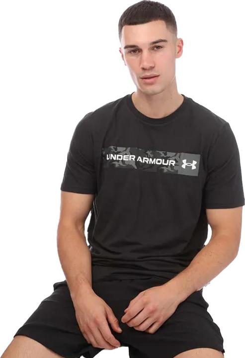 Actual product image Under Armour Mens Camo Stripe Short-Sleeved T-Shirt (L)