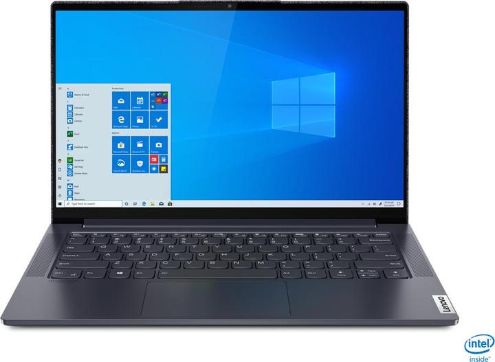 Image du produit Lenovo Yoga Slim 7 14IIL05 82A1 - Core i7 1065G7 / 1.3 GHz - Win 10 Home 64-bit - 16 Go (14", Intel Core i7-1065G7, 16 Go, 1000 Go, DE)