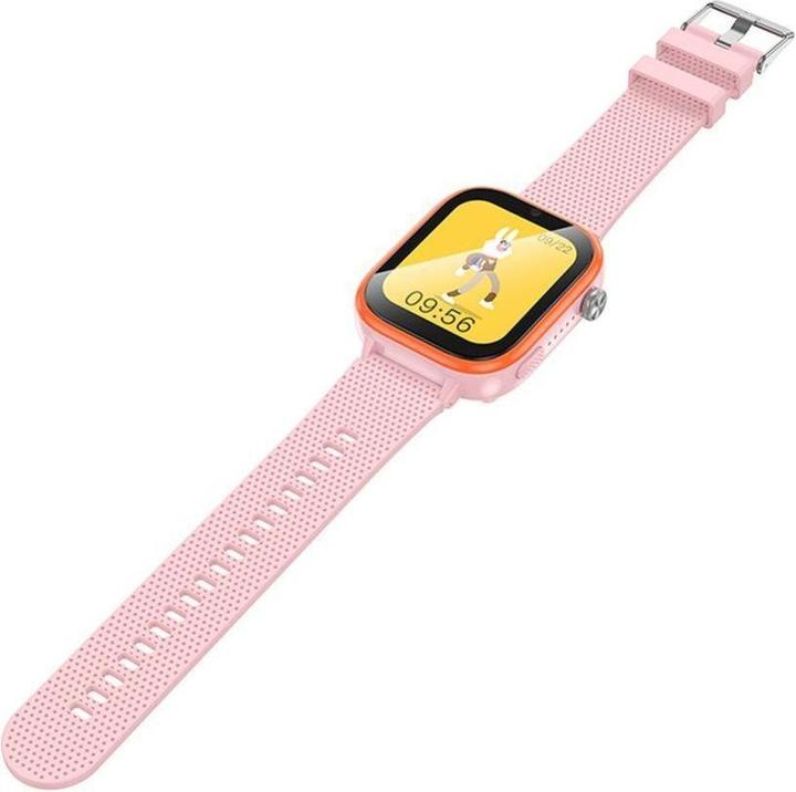 Image du produit Hoco Headphone with microphone smartwatch for kids with call function 4G Y101 pink (4G)