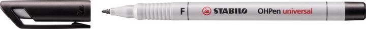 Image du produit STABILO Folienstift OHPen Universal F Schwarz, 10 Stück (Noir, 0.70 mm, 10 x)