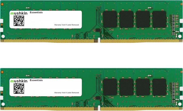 Produktbild Mushkin DDR4 - 16 GB -3200 - CL -22 - Dual Kit - RAM (MES4U320NF8GX2, Essentials) (2 x 8GB, 3200 MHz, DDR4-RAM, DIMM)