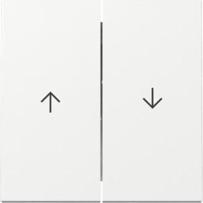 Gira Rocker 2f arrow System 55 329403 Pure white
