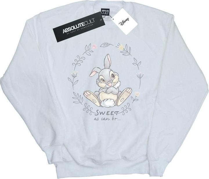 Actual product image Disney Girls Bambi Thumper Sweet As Can Be Sweatshirt (152, 158)