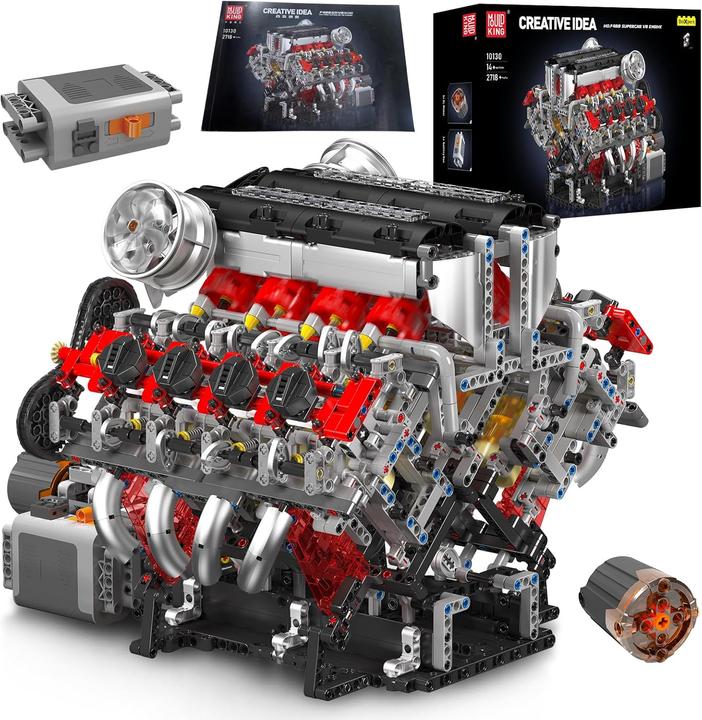 Mould King F488 Moteur V8