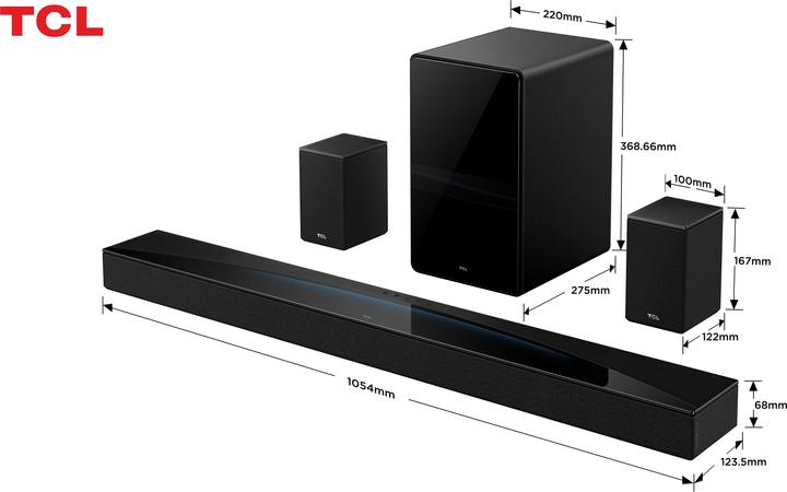 Produktbild TCL Q85H (510 W, 7.1.4 Kanal)