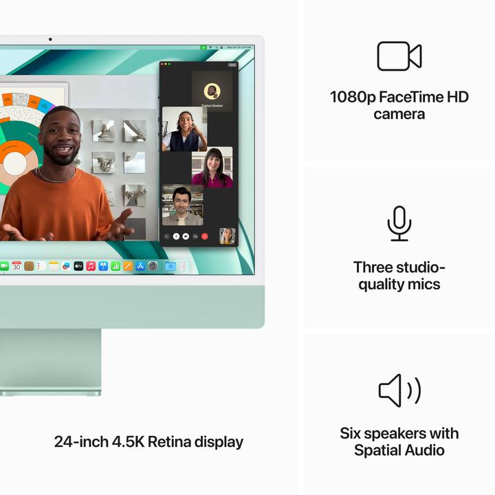 Actual product image Apple iMac 2023 (M3, 8 GB, 512 GB)