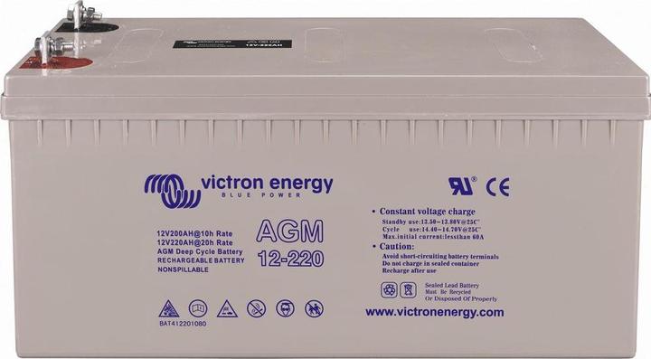 Actual product image Victron Energy Deep Cycle Battery (12 V, 220 Ah)