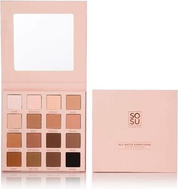 Sosu Cosmetics - Eye Shadow Palette All Matte Everything (Eye Shadow Palette)