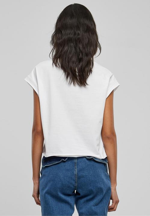 Actual product image Urban Classics Ladies Organic Open Edge Tee - 126809 (5XL)
