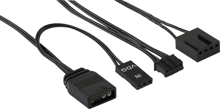 Produktbild AeroCool Mirage 12 ARGB Pro Computergehäuse Kühlset 12 cm Schwarz (120 mm, 3 x)