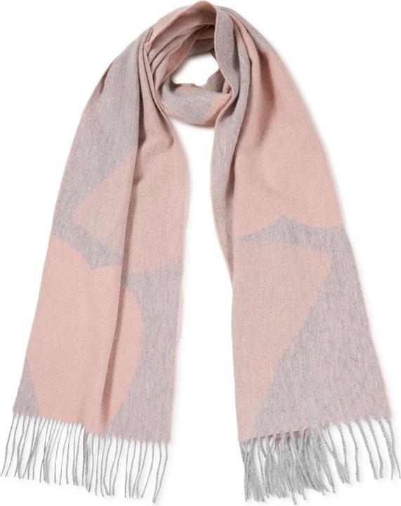 Grigio chiaro, rosa e arancione