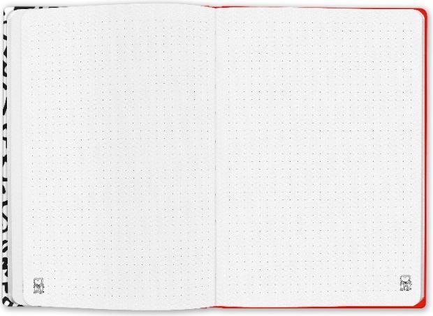 Produktbild Caran d'Ache Keith Haring Notizbuch Sonderedition (A5, Kariert, Harter Einband)