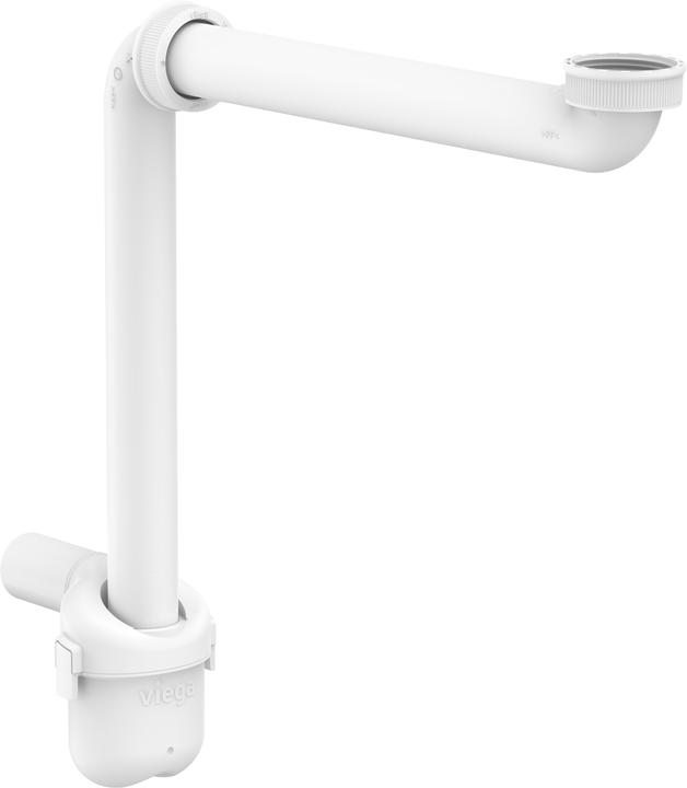 Actual product image hansgrohe space-saving siphon, for washbasins, 50mm, 54235000 (Washing machine siphon)