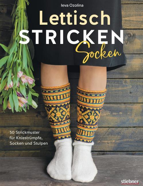 Immagine prodotto Lettisch stricken: Socken. 50 Strickmuster für Kniestrümpfe, Socken und Stulpen. Einfache (Tedesco, Ieva Ozolina, 2020)