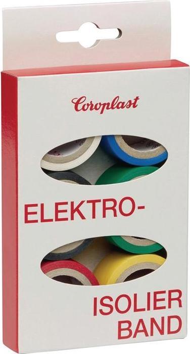 Produktbild Coroplast PVC-Klebeband-Set Blau, Gelb (19 mm)