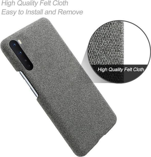 Actual product image MU Style Hardcase with fabric back (OnePlus North)